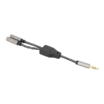 Imagen de Adaptador de Auriculares en “Y” de un Plug a 2 salidas 3.5 mm