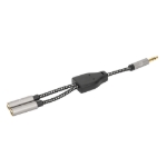 Imagen de Adaptador de Auriculares en “Y” de un Plug a 2 salidas 3.5 mm