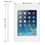 Imagen de Soporte Tableta antirrobo, Pared, Blanco