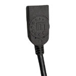 Imagen de Cable USB V2.0 Ext. 3.0M Negro