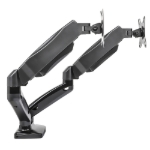 Imagen de Soporte Monitor p/2 Monitor 13 a 27" Escritorio, Pistón