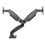 Imagen de Soporte Monitor p/2 Monitor 13 a 27" Escritorio, Pistón