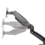 Imagen de Soporte Monitor p/2 Monitor 13 a 27" Escritorio, Pistón