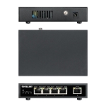 Imagen de PoE Switch GB  5 ptos 30W/pto, 62W