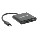 Imagen de *Docking USB-C  3 ptos, HDMI, USB-C PD/USBv3.2