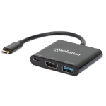 Imagen de *Docking USB-C  3 ptos, HDMI, USB-C PD/USBv3.2