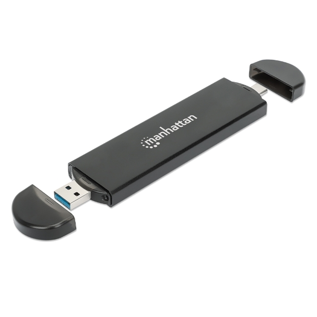 Imagen de Gabinete SDD, USB-A / USB-C M.2 NVMe/SATA