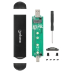 Imagen de Gabinete SDD, USB-A / USB-C M.2 NVMe/SATA