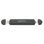 Imagen de Gabinete SDD, USB-A / USB-C M.2 NVMe/SATA
