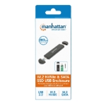 Imagen de Gabinete SDD, USB-A / USB-C M.2 NVMe/SATA
