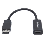 Imagen de Adaptador DisplayPort M a HDMI H, Cable 15cm 1080P