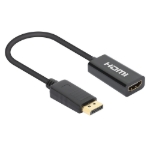Imagen de Adaptador activo DisplayPort macho a HDMI hembra, 4K a 60 Hz