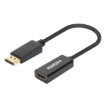 Imagen de Adaptador activo DisplayPort macho a HDMI hembra, 4K a 60 Hz
