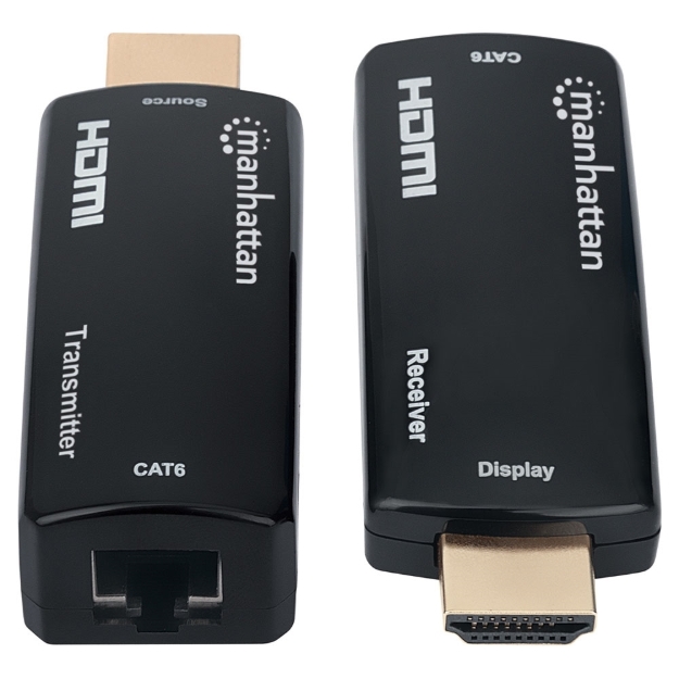 Imagen de Kit extensor compacto HDMI sobre Ethernet 1080p