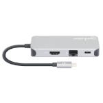 Imagen de Docking Station para conexión USB-C 8 en 1 con entrega de energía