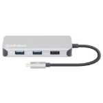 Imagen de Docking Station para conexión USB-C 8 en 1 con entrega de energía