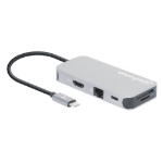 Imagen de Docking Station para conexión USB-C 8 en 1 con entrega de energía
