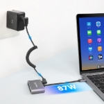 Imagen de Docking Station de USB-C a HDMI y VGA, 4 en 1, con suministro de energía