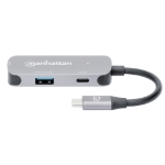 Imagen de Docking Station USB-C a HDMI, 3 en 1 con suministro de energía