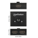 Imagen de Switch HDMI 4K@60Hz, Bidireccional 2:1