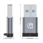 Imagen de Adaptador de USB-A a USB-C V3.2