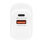 Imagen de Cargador Pared  20W, USB-C PD (20W) y USB-A QC (18W)