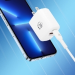 Imagen de Cargador Pared  20W, USB-C PD (20W) y USB-A QC (18W)