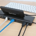 Imagen de Docking station de USB-C a 11 puertos, para tres monitores, con MST