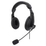 Imagen de AUDIFONO C/MICROFONO USB MEDIANO, CONTROL INTEGRADO