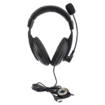 Imagen de AUDIFONO C/MICROFONO USB MEDIANO, CONTROL INTEGRADO