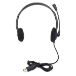 Imagen de AUDIFONO C/MICROFONO USB LIGERO