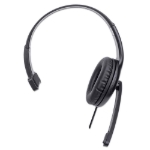 Imagen de *AUDIFONO C/MICROFONO USB, MONOAURAL, CONTROL DE VOLUMEN