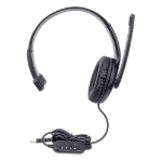 Imagen de *AUDIFONO C/MICROFONO USB, MONOAURAL, CONTROL DE VOLUMEN