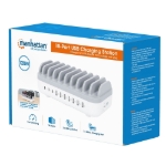 Imagen de Estación de carga de 10 puertos USB - 120 W