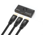 Imagen de Switch HDMI 8K@60Hz, Bidirec 2 in : 1 out