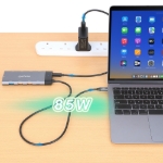 Imagen de Docking Station USB-C para monitor dual 8K y carga PD
