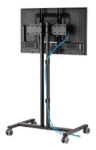 Imagen de Soporte TV tipo carro  35Kg, 34" a 55"