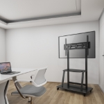 Imagen de Soporte TV tipo carro 150kg, 37" a 100" ultraresistente