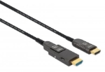 Imagen de Cable Óptico Activo HDMI de Alta Velocidad con conector HDMI desmontable (Calificado Plenum)