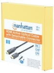 Imagen de Cable Óptico Activo HDMI de Alta Velocidad con conector HDMI desmontable (Calificado Plenum)
