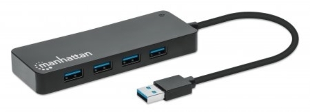 Imagen de HUB USB V3.2  7 Ptos A SIN Fuente, 5Gbps