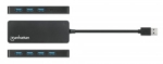 Imagen de HUB USB V3.2  7 Ptos A SIN Fuente, 5Gbps