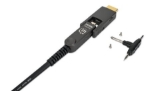 Imagen de Cable HDMI Fibra Optica M-M  4K@60Hz 50.0M Conector HDMI Desmontable