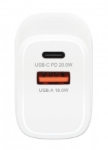 Imagen de Cargador Pared  20W, USB-C PD (20W) y USB-A QC (18W)