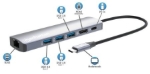 Imagen de Base de conexión USB-C PD 6 en 1 4K / Hub multipuerto