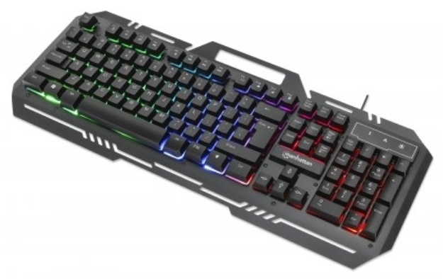 Imagen de *Teclado Gaming LED con pánel metálico para celular