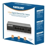 Imagen de PoE Switch GB  5 ptos 30W/pto, 40W