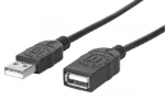 Imagen de Cable de Extensión USB A 2.0, 480 Mbps 1m