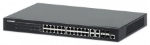 Imagen de PoE Switch WebAdmin GB 24 ptos 30W/pto, 370W, 4 Base-T/SFP Ports