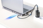 Imagen de Estación de carga / Hub multipuerto USB-C PD 12 en 1 para tres pantallas 4K